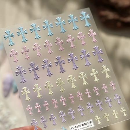 Cross Stickers - Pastel