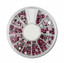 Fuchsia Rhinestone Wheel