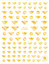 Bee Nail Decals  - Gold 