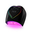 Heart Rainbow Led Lamp - Black 
