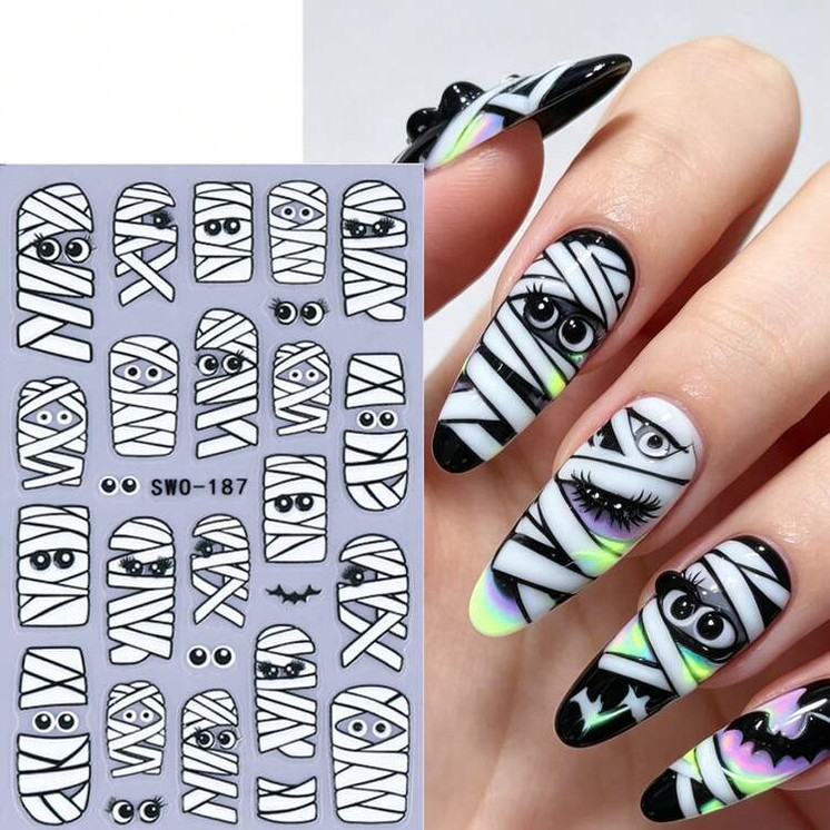 Mummy  Halloween decals