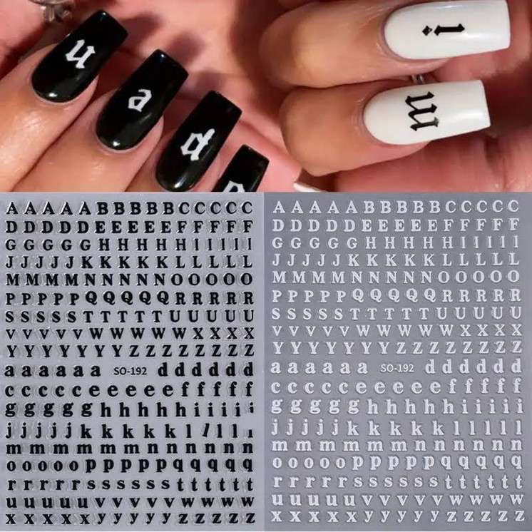 letter Decals 