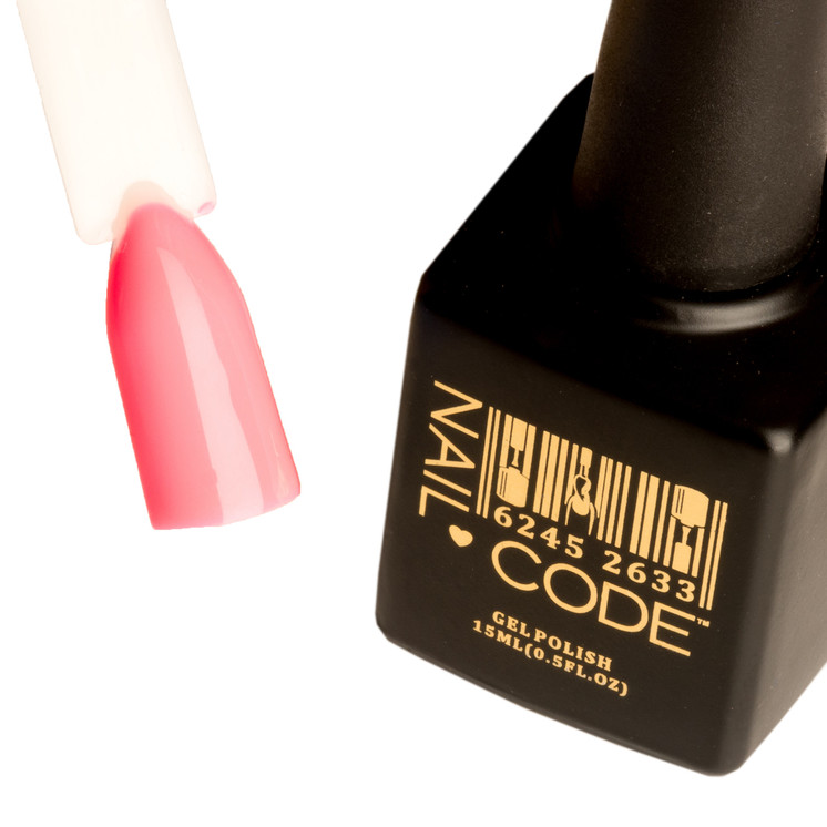 Nail Code Gel Polish - Poppin Pink