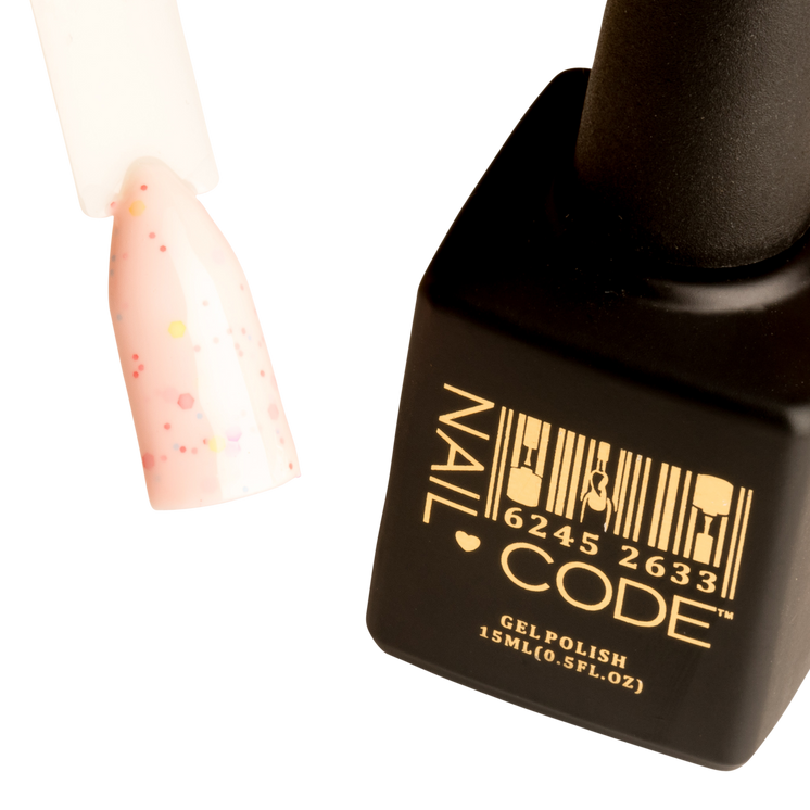 Nail Code Gel Polish -Confetti Surprise