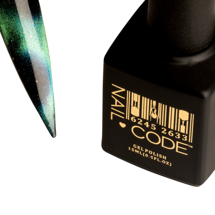 Nail Code Gel Polish - Neptune (9d Cat's Eye)