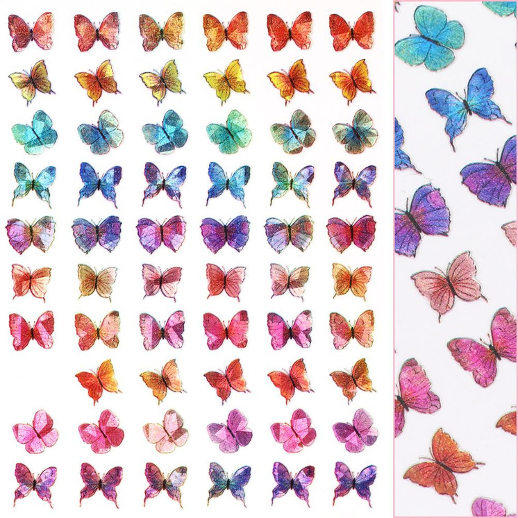 Butterfly Decals - D3709