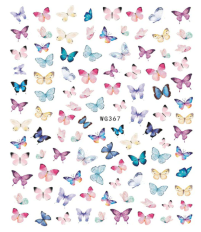 Butterfly Decals - WG3647