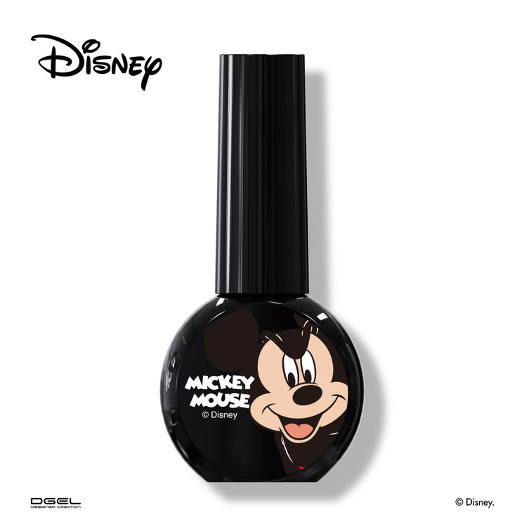 Mickey Mouse Gel Polish - Black 