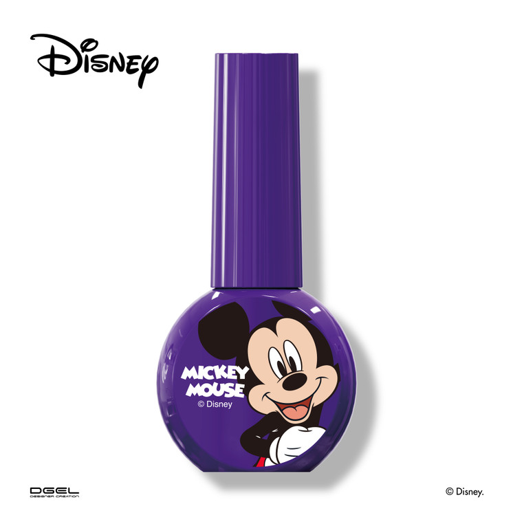 Mickey Mouse Gel Polish - Purple