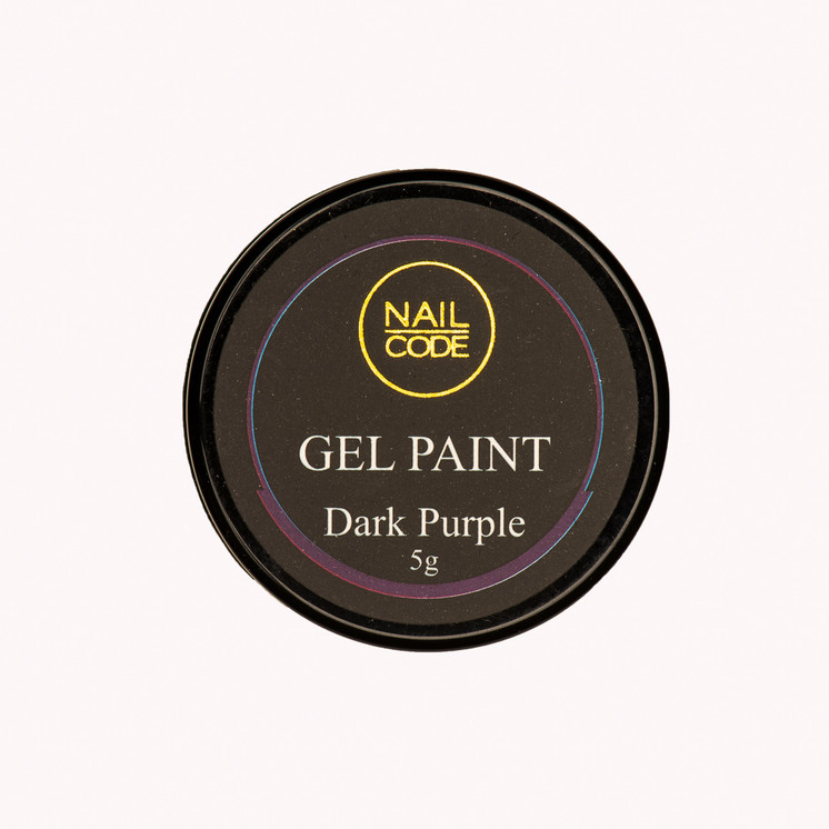 Nail Code Gel Paints -  Dark Purple