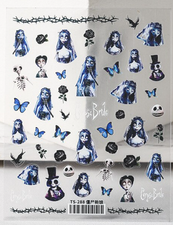 Halloween Decal - Corpse Bride 258