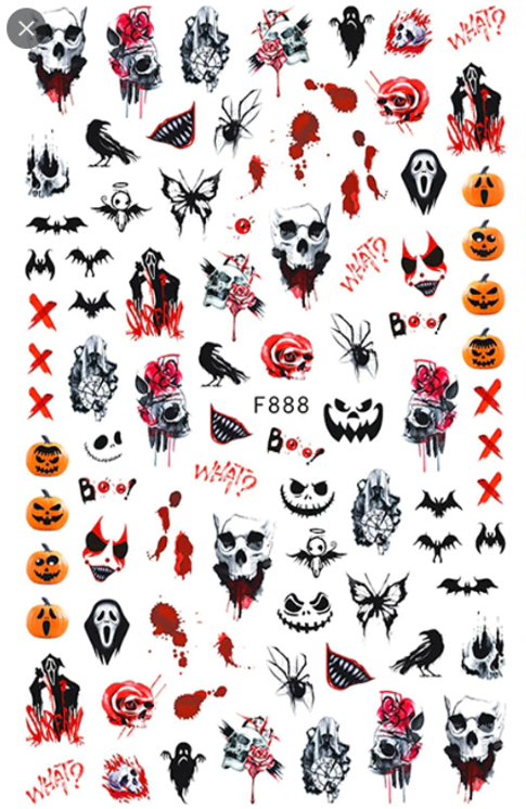 Halloween Decal - F888