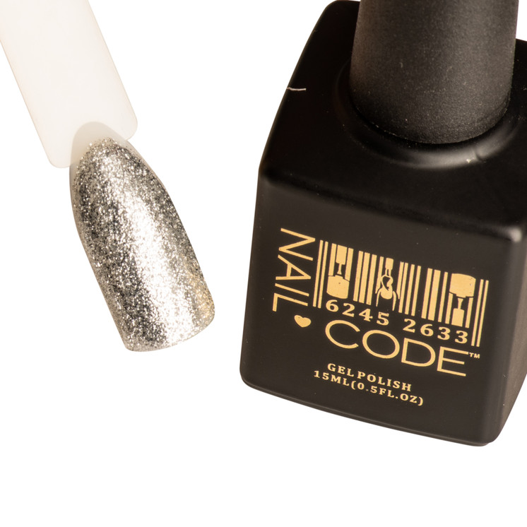 Nail Code Gel Polish - Platinum 