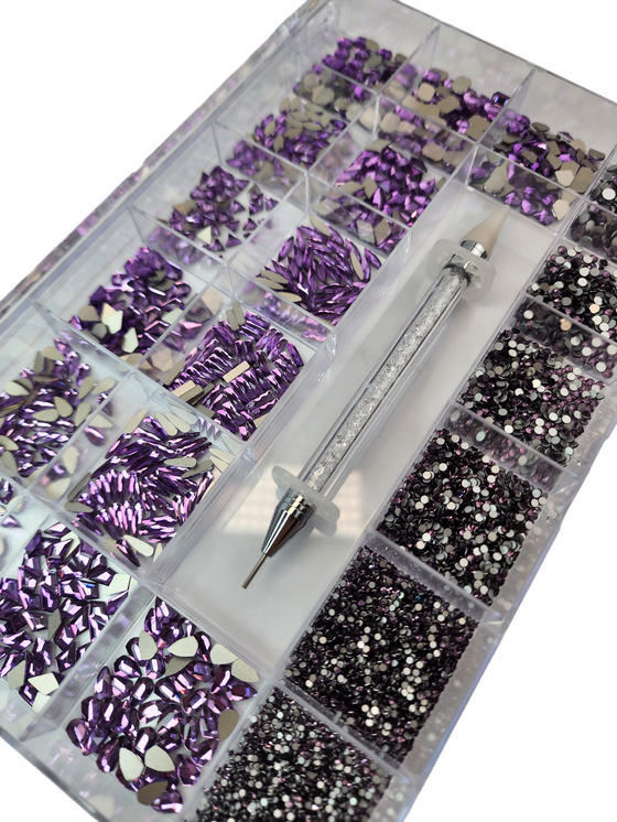Luxury Rhinestone kit - Purple