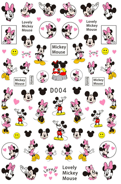 Mickey Decals D004