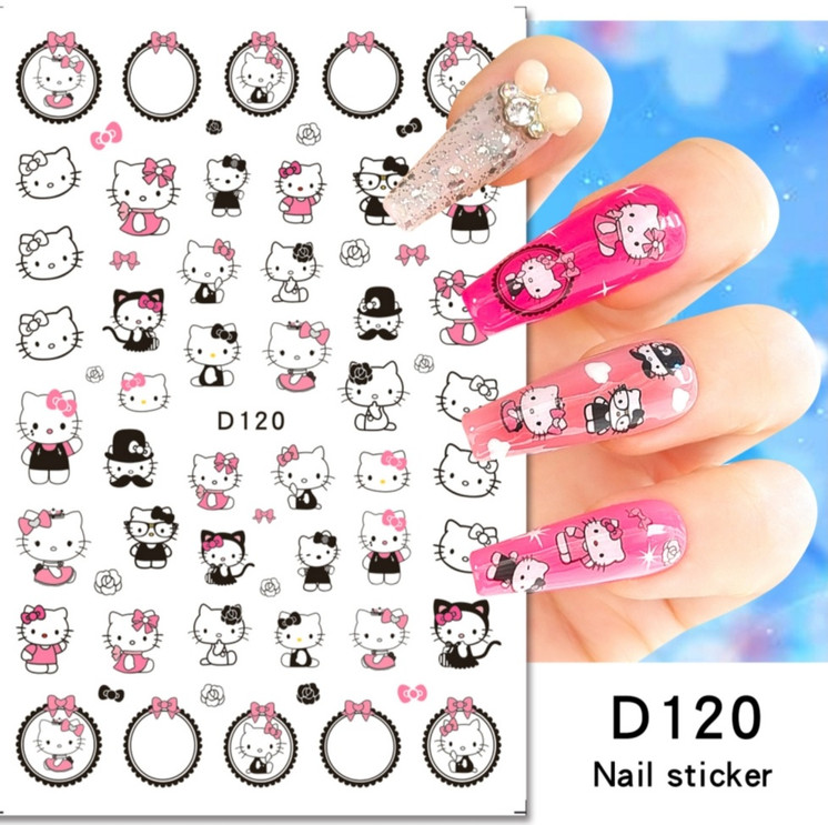 Hello Kitty Decals D120