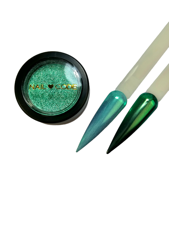 Aurora Mermaid Chrome - Teal