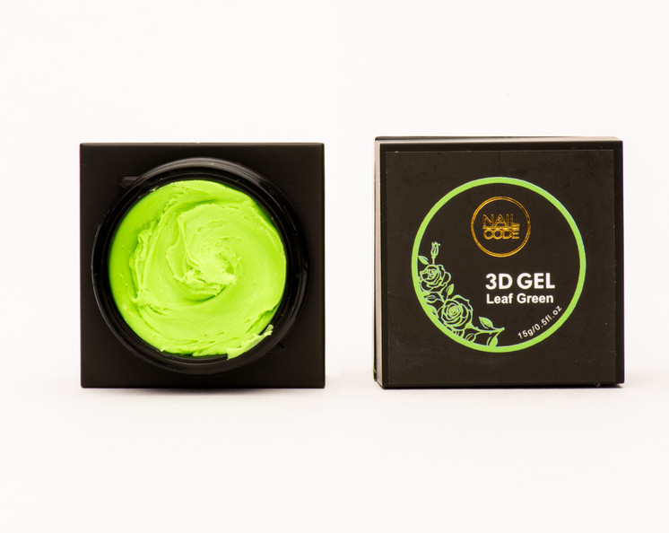  Nail Code 3d Gel - Leaf Green