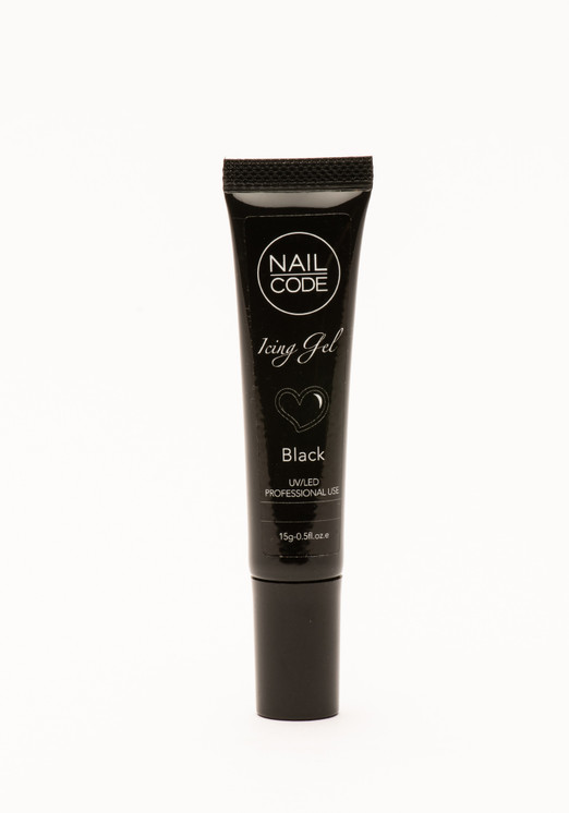 Nail Code Icing gel - Black