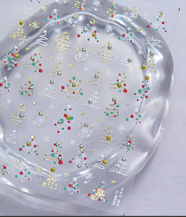 Christmas Decals T4434