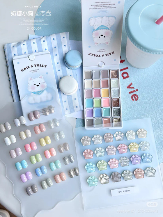 Nail & Yolly - Sweet Puppy Palette  Nail & Yolly - Sweet Puppy Palette