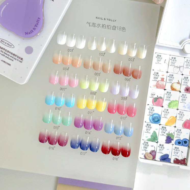 Nail & Yolly - Patting Gel Pear Palette