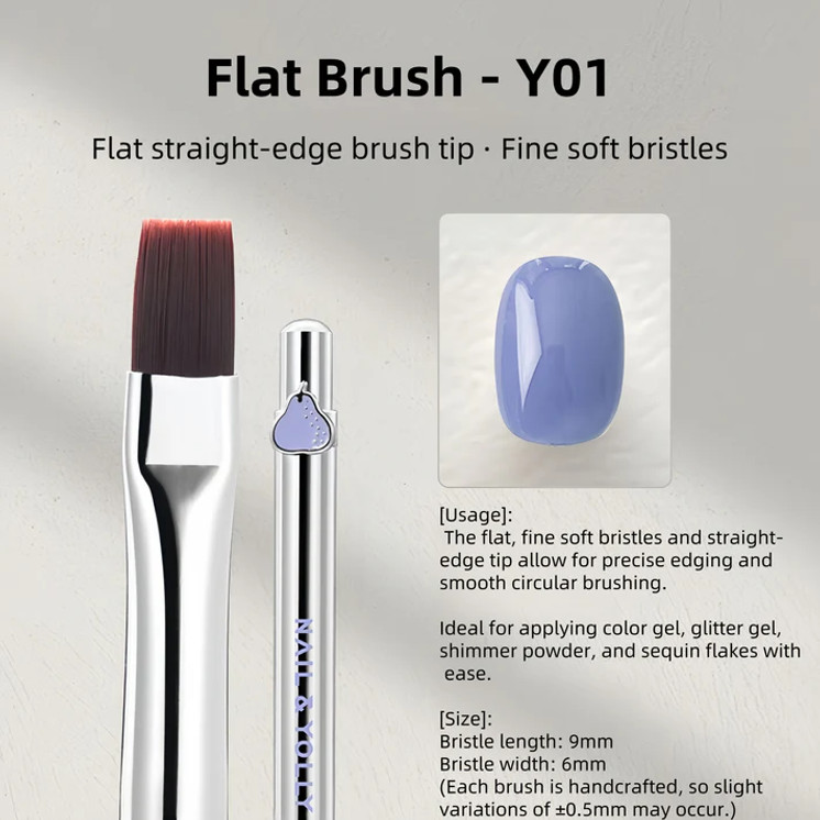 Nail & Yolly Brush Set