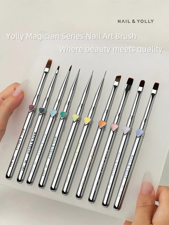 Nail & Yolly Brush Set