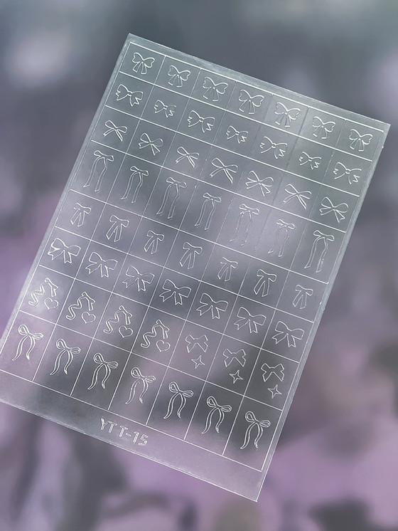 Nail Stencils - Cross