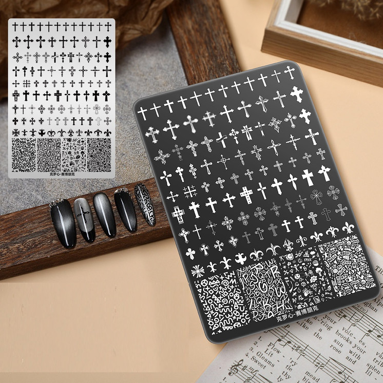 Cross Stamping Plate XL