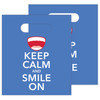 1109656 | 7 ¾ x 9 Keep Calm Bags 100/Pack | Our colorful, 2-sided Patient Bags feature a fresh, dental-themed design to make your patient home care packages stand out.