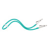 7039714 | Adjustable Silicone Napkin Tubies Assortment 9/Pack | Nickel-plated alligator clips resist corrosion.