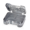 7145313 | Charcoal Retainer Cases | Cases have a secure snap closure with easy-open tabs.