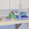 7138016 | 8¼ x 10¾ x 7 Clear AkroBin® | Stack several to organize supplies and maximize storage space efficiency.