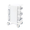 Insight® 3-Drawer Hygiene Cart | Two built-in glove box holders offer easy access to PPE.