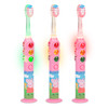 701098 | Firefly® Kids Ready Go Peppa Pig Light Up Timer Toothbrushes 6/Pack | A bright LED inside flashes for 60 seconds to help kids learn to brush each arch a full minute.