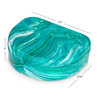 7086014 | Retainer Cases keep appliances safe in an elegant, tough plastic hinged case. ⅞" deep inside.