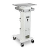 The Cart features a dedicated rear cabinet for cord management.
