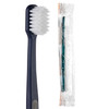 71098143 | SmileGoods® A344 Personalized Adult Toothbrushes 144/Box | 34 tufts of tiered bristles for optimal cleaning beneath the gumline.