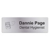 301757 | Personalized MetaLite 2-Line Name Badge