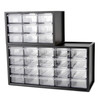 Black 20-Drawer Benchtop Cabinet Black 20-Drawer Benchtop Cabinet
