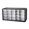 Black 20-Drawer Benchtop Cabinet Black 20-Drawer Benchtop Cabinet