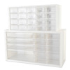 White 14-Drawer Benchtop Cabinet White 14-Drawer Benchtop Cabinet