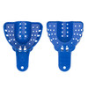 70103348 | Excellent Bio Trays Disposable Impression Trays Medium Upper 12/Pack | Made from a rigid, biodegradable material, trays can be heat molded at chairside for a precise, customized fit.