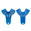 7017077 | Tray Aways® Disposable Perforated Impression Trays Lower Anterior 12/Pack | Rigid, high-impact styrene construction delivers precise, dimensionally stable impressions where accuracy matters most.
