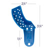 7017079 | Tray Aways® Disposable Perforated Impression Trays UR/LL Quadrant 12/Pack | Smooth, rounded edges provide patient comfort, while interior retention slots and vertical perforations ensure superior material retention and detailed reproduction.