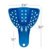 Tray Aways® Disposable Perforated Impression Trays Small Upper 12/Pack