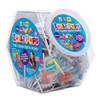 7529711 | Zollipops® Original Assorted Hex-Shaped Canister | Zollipops Original Assorted Hex-Shaped Canister comes in assorted flavors including grape, raspberry, orange, strawberry, cherry, and pineapple. 29 oz. in a hex-shaped canister.