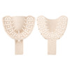 7158249 | ECOsply™ Biodegradable Disposable Impression Trays Large Upper 10/Pack | Each tray is clearly marked for quick identification. 10 per pack.
