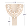 7158251 | ECOsply™ Biodegradable Disposable Impression Trays deliver excellent value with anatomically designed trays featuring a reliable rim lock for secure material retention.